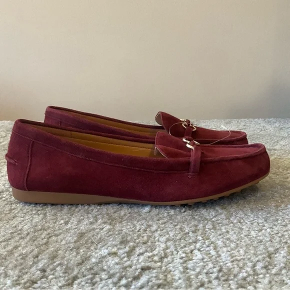 NWOT Kate Spade Bernice Suede Driving Loafers - Picture 1 of 10